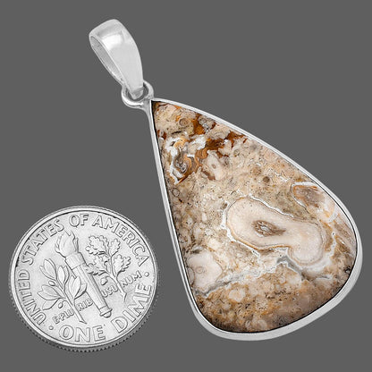 Natural Rock Calcy Pendant P-1001 SDP142040