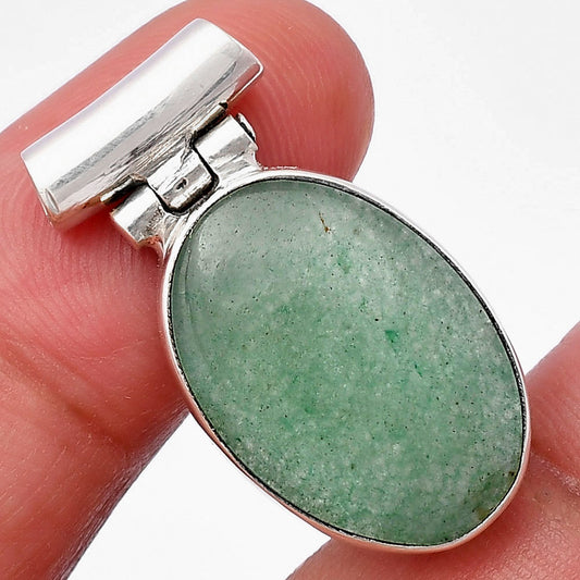 Natural Green Aventurine Pendant P-1621 SDP142731