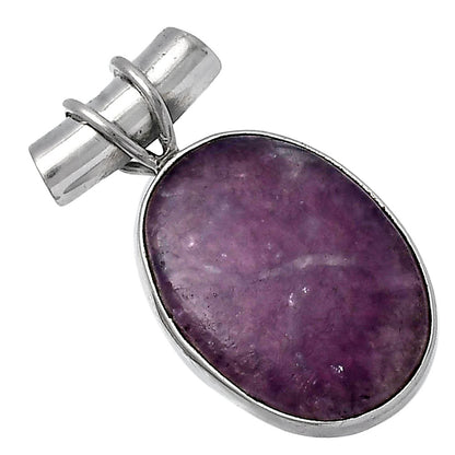 Natural Purple Lepidolite Pendant P-1304 SDP142833