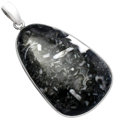 Natural Mexican Cabbing Fossil Pendant P-1001 SDP142895