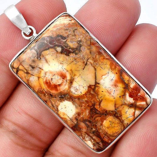 Natural Mexican Bird Eye Pendant P-1001 SDP143139