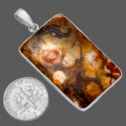 Natural Mexican Bird Eye Pendant P-1001 SDP143139