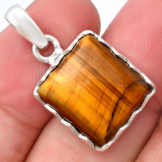 Natural Tiger Eye - Africa Pendant P-1325 SDP143201