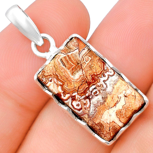 Natural Rosetta Picture Jasper Pendant P-1325 SDP143215