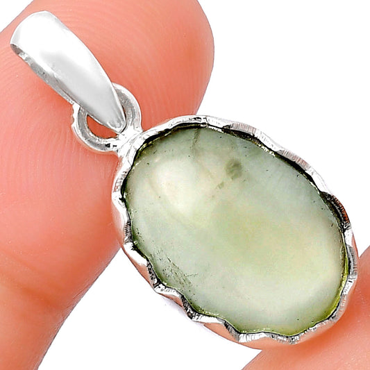 Natural Prehnite Pendant P-1325 SDP143217