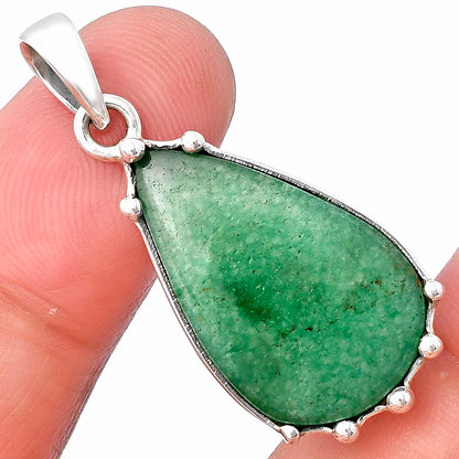 Natural Green Aventurine Pendant P-1349 SDP143293