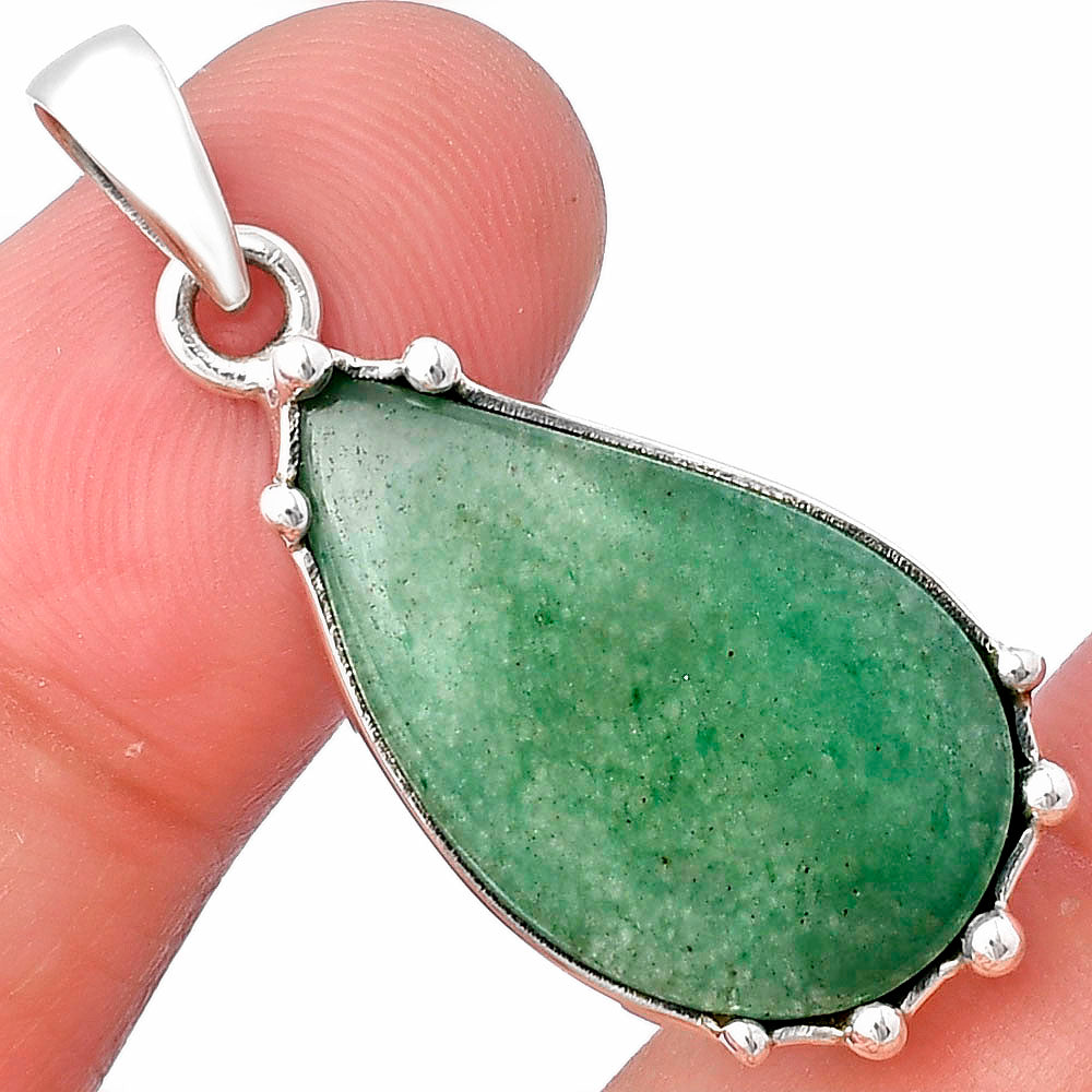 Natural Green Aventurine Pendant P-1349 SDP143296