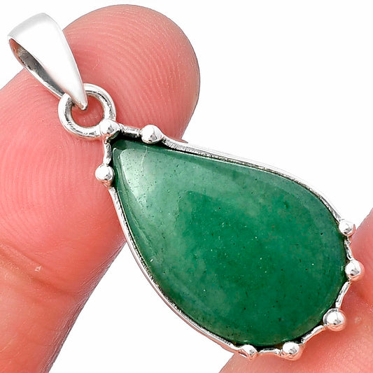 Natural Green Aventurine Pendant P-1349 SDP143298