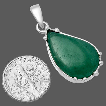 Natural Green Aventurine Pendant P-1349 SDP143298