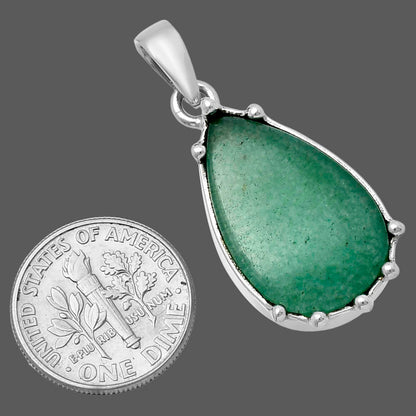 Natural Green Aventurine Pendant P-1349 SDP143299