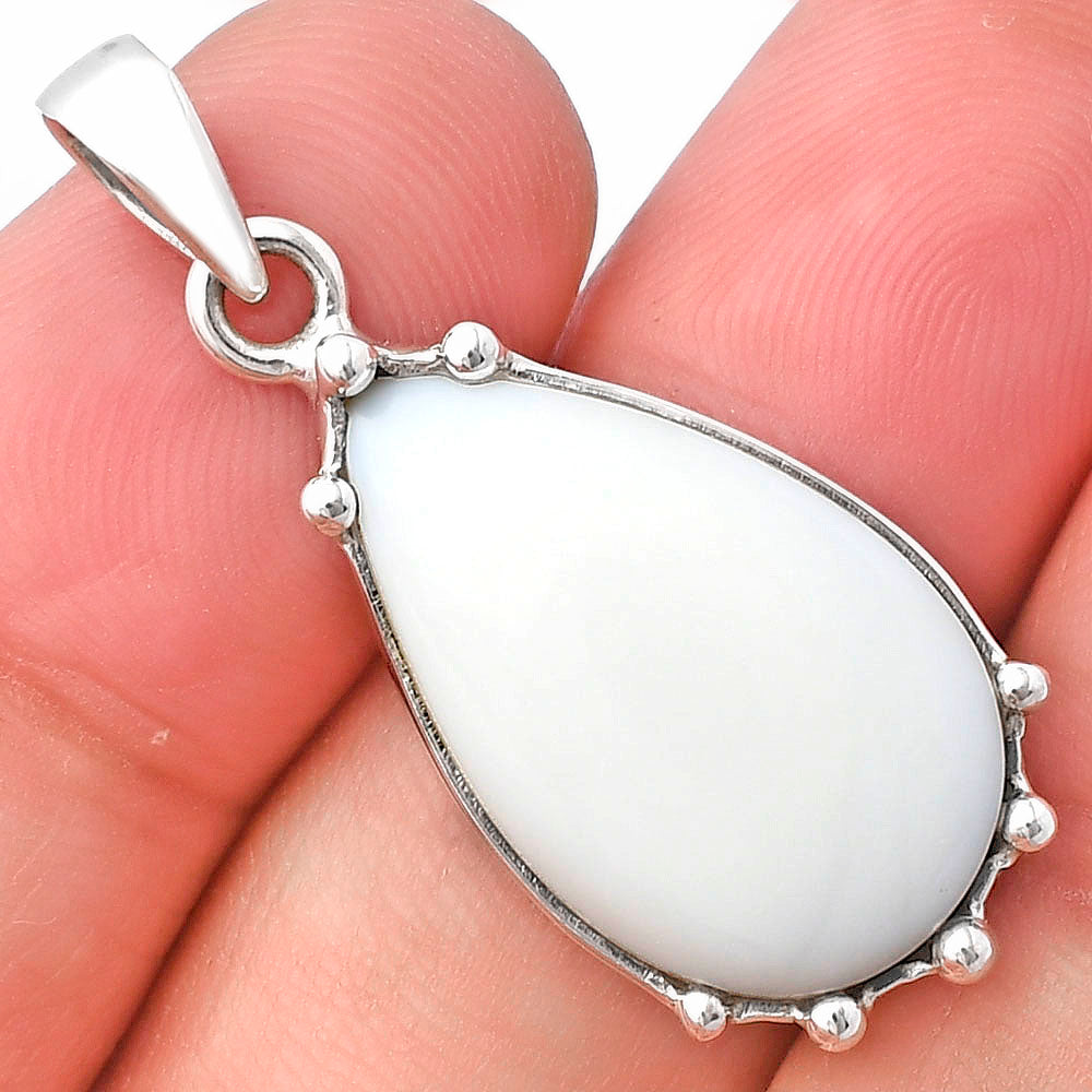 Natural White Opal Pendant P-1349 SDP143310