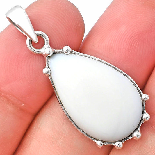 Natural White Opal Pendant P-1349 SDP143310