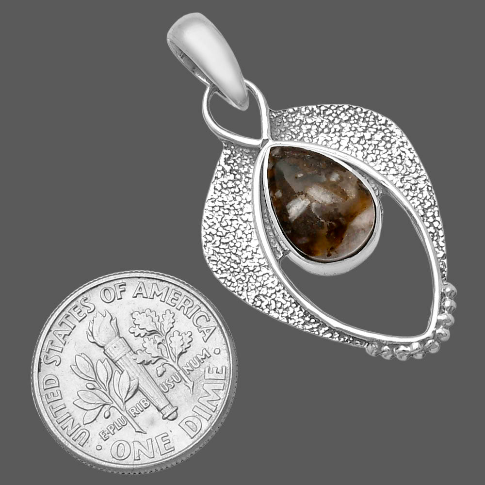 Natural Tube Agate - Turkish Pendant P-1402 SDP143379