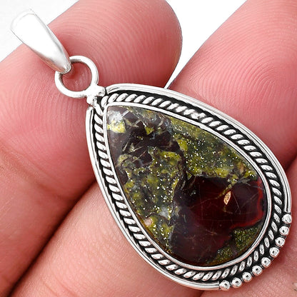 Dragon Blood Stone - South Africa Pendant P-1511 SDP143768