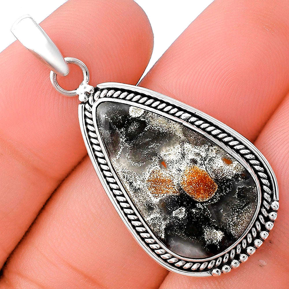 Natural Tabu Jasper Pendant P-1511 SDP143777
