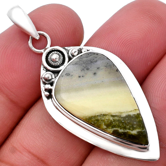 Natural Serpentine Pendant P-1350 SDP143830