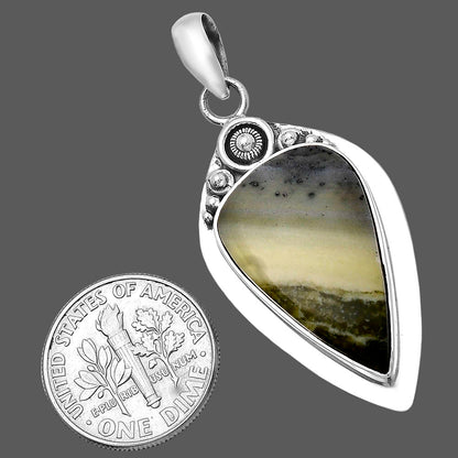 Natural Serpentine Pendant P-1350 SDP143830