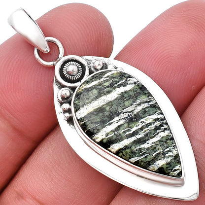 Natural Chrysotile Pendant P-1350 SDP143847