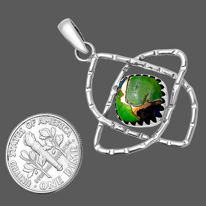 Multi Copper Turquoise - Arizona Pendant P-1370 SDP143854