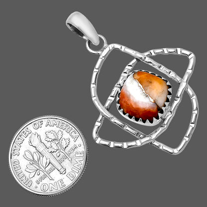 Spiny Oyster Turquoise - Arizona Pendant P-1370 SDP143863