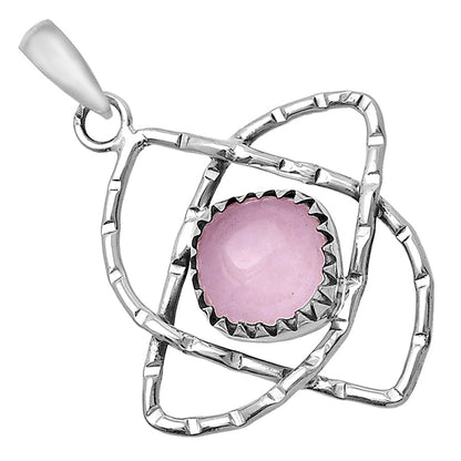 Natural Rose Quartz - Madagascar Pendant P-1370 SDP143864