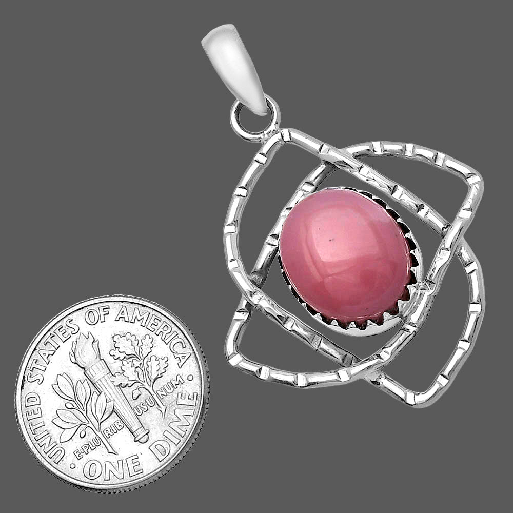 Natural Guava Quartz - Brazil Pendant P-1370 SDP143886
