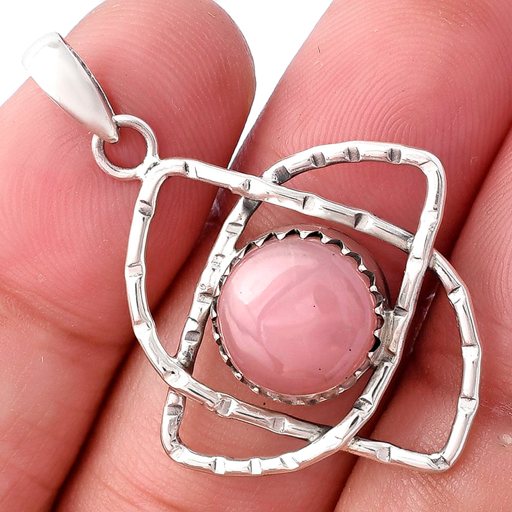 Natural Guava Quartz - Brazil Pendant P-1370 SDP143902
