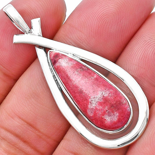Natural Pink Thulite - Norway Pendant P-1314 SDP143979