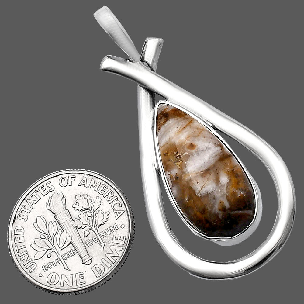 Natural Wild Horse Jasper Pendant P-1314 SDP143989