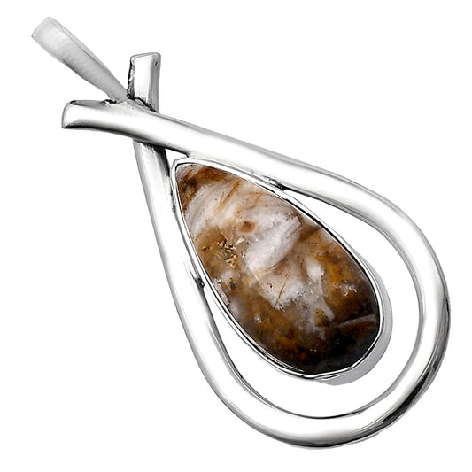 Natural Wild Horse Jasper Pendant P-1314 SDP143989