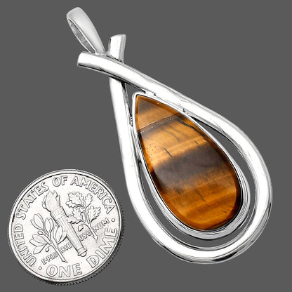 Natural Tiger Eye - Africa Pendant P-1314 SDP143999