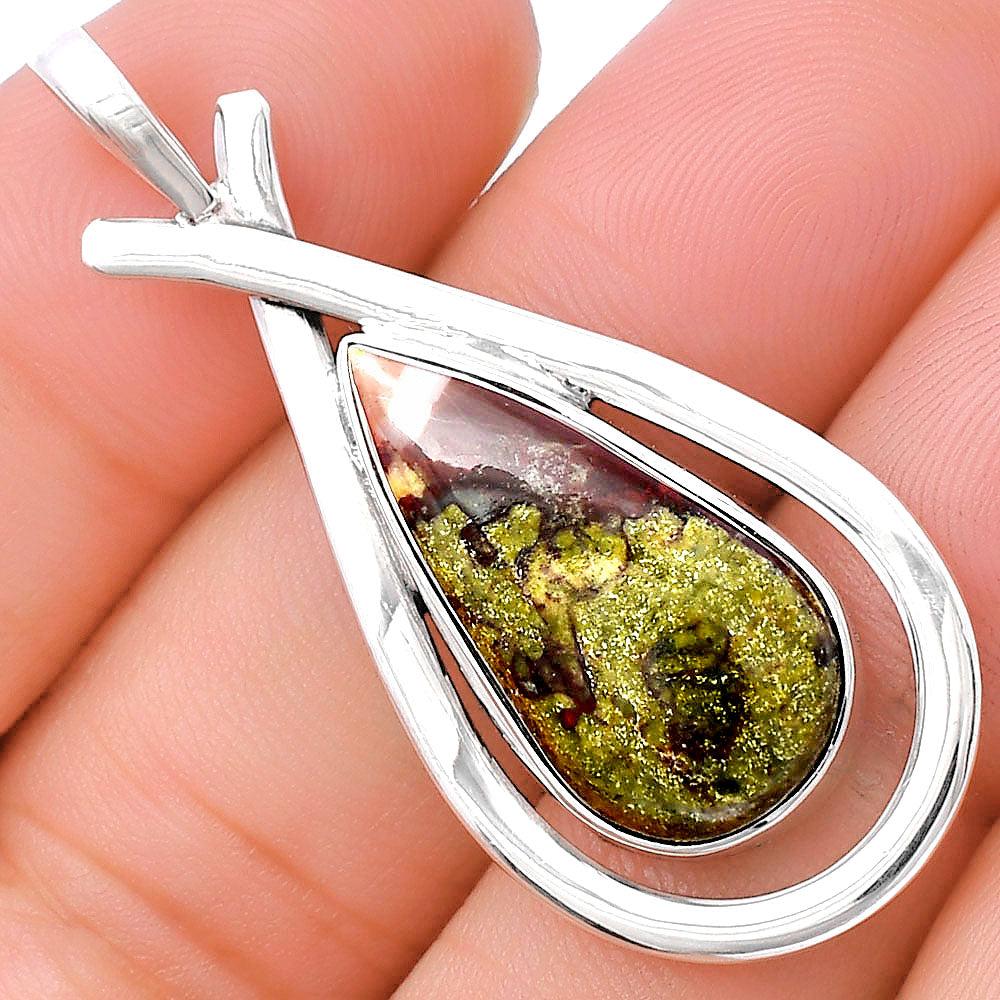 Dragon Blood Stone - South Africa Pendant P-1314 SDP144006