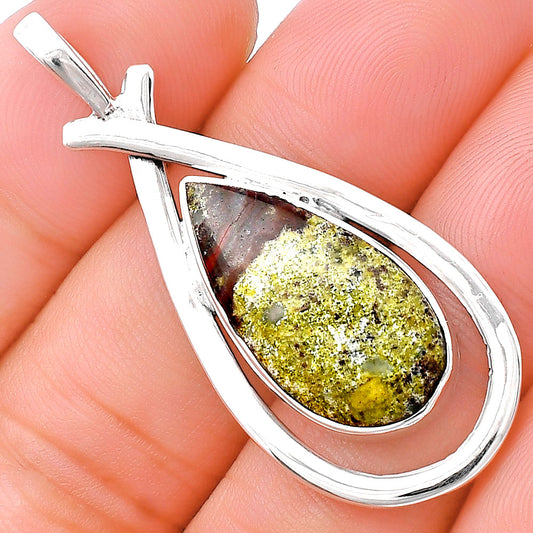 Dragon Blood Stone - South Africa Pendant P-1314 SDP144009