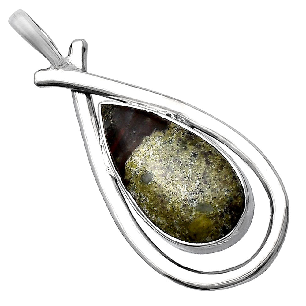 Dragon Blood Stone - South Africa Pendant P-1314 SDP144009