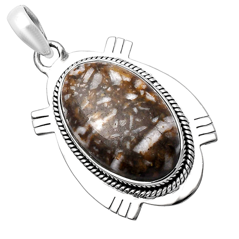 Natural Wild Horse Jasper Pendant P-1463 SDP144026