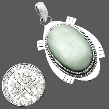 Natural Saturn Chalcedony Pendant P-1463 SDP144031