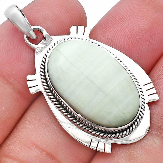 Natural Saturn Chalcedony Pendant P-1463 SDP144034