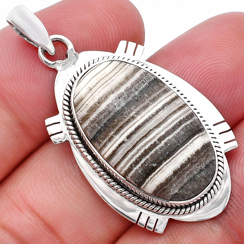 Natural Prairie Agate Pendant P-1463 SDP144036