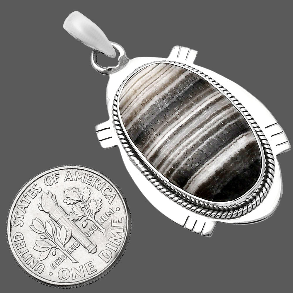 Natural Prairie Agate Pendant P-1463 SDP144036