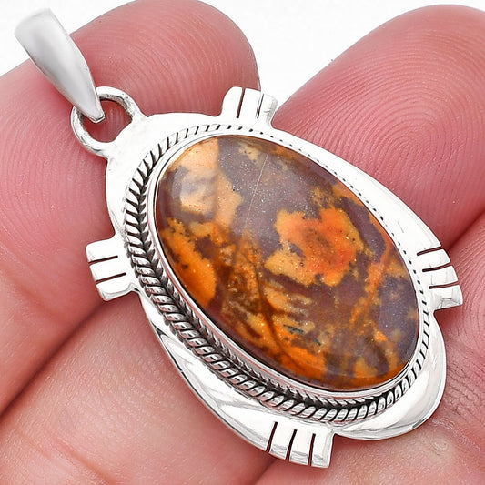 Natural Outback Jasper Pendant P-1463 SDP144050