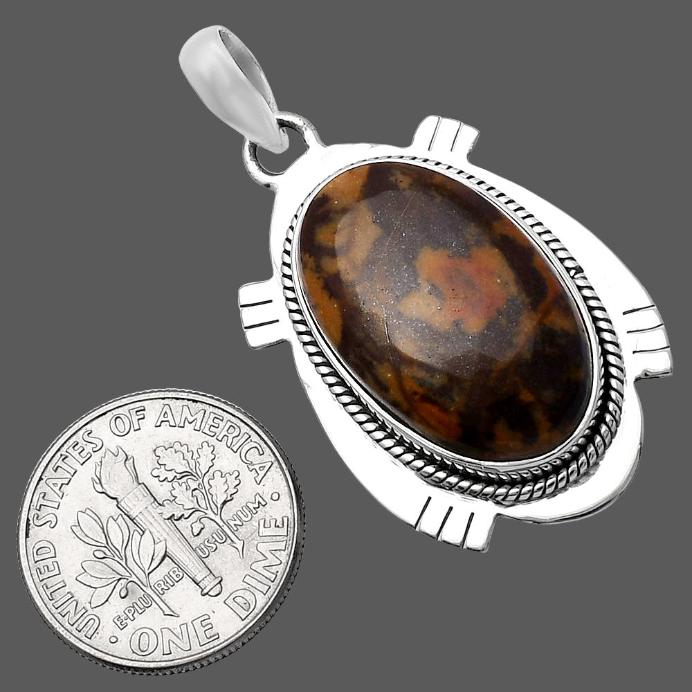 Natural Outback Jasper Pendant P-1463 SDP144050