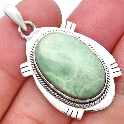 Natural Turquoise Nevada Aztec Mt Pendant P-1463 SDP144069