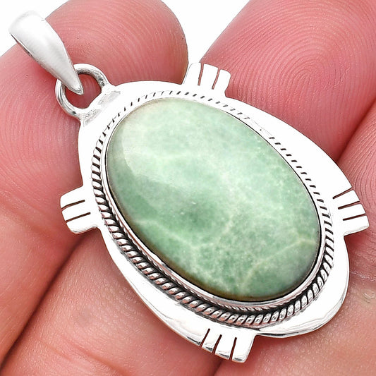 Natural Turquoise Nevada Aztec Mt Pendant P-1463 SDP144069