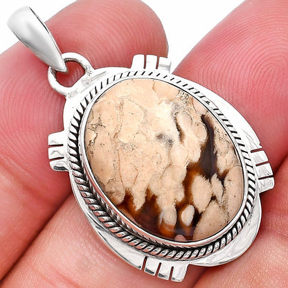 Natural Peanut Wood Pendant P-1463 SDP144075