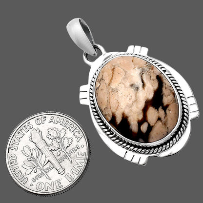 Natural Peanut Wood Pendant P-1463 SDP144075