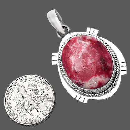 Natural Pink Thulite - Norway Pendant P-1463 SDP144079