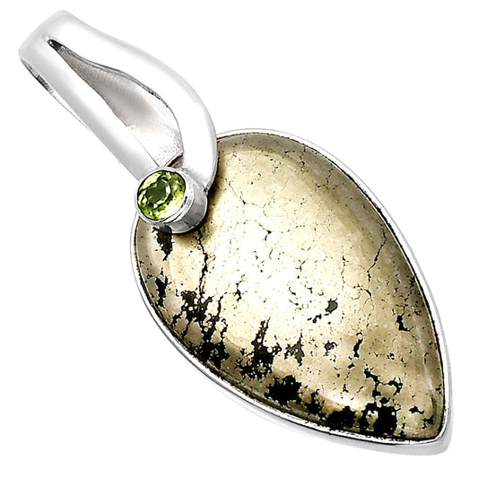 Apache Gold Healer's Gold & Peridot Pendant P-1251 SDP144090