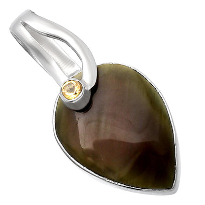 Imperial Jasper - Mexico & Citrine Pendant P-1251 SDP144097