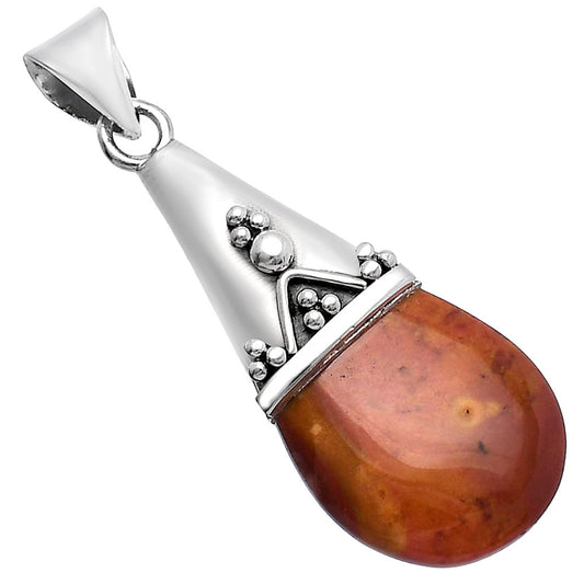 Natural Red Moss Agate Pendant P-1139 SDP144154