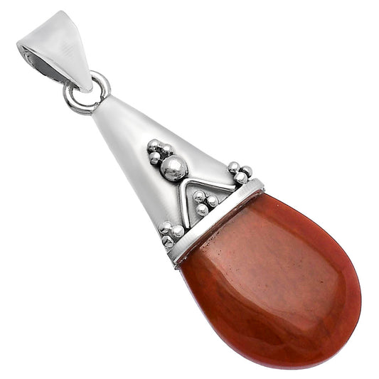 Natural Red Moss Agate Pendant P-1139 SDP144157